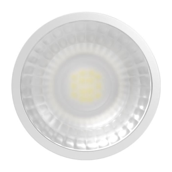 Sæt med 10 5W LED-moduler til GU10, MR16 forsænkede spots, 3000K, 380lm, 38°