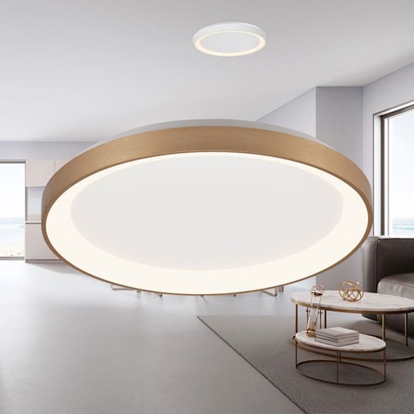 Plafonnier LED Bella 36W 3 i 1 4260lm – Guld gyllene