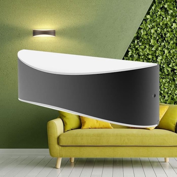 Udendørs lampe PIRUS 10W LED 3000K IP54 Grå