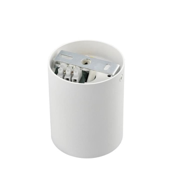 Loftslampe i aluminium GAMA-8010A rund GU10 35W Hvid Vit