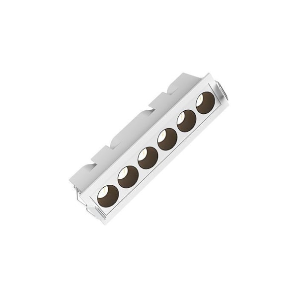 Spot LED linjär 9W 3000K 650lm IP20 Vit Vit