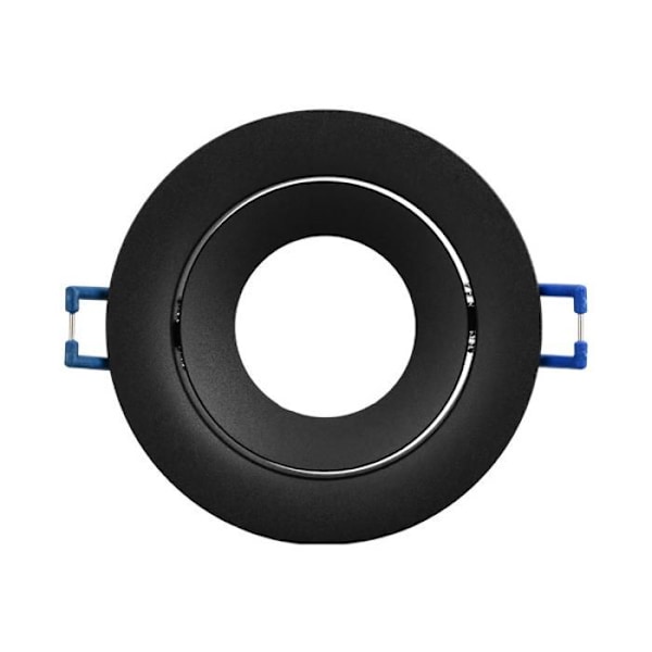 BRAYTRON Tetra-E2 spotlys, rund, sort, justerbar, diameter 95 mm, aluminium Svart
