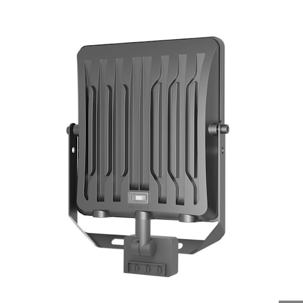 LED-projektor 50W 5500lm IP65 med rörelsedetektor – Grå Grå
