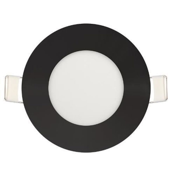 Dæmpbart LED panel 3W 6400K 110lm Sort IP20
