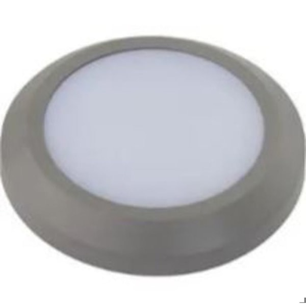 LED-vägglampa - Noname - 5W - IP65 - Diameter 150mm - Energibesparing Grå