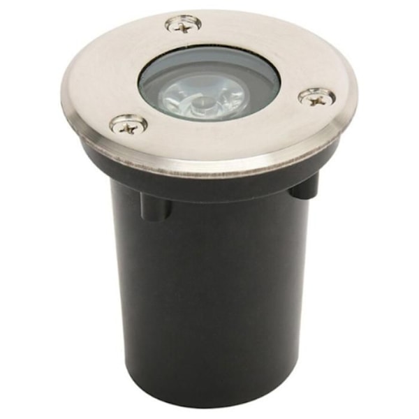 Vedenpitävä upotettu LED-kohdevalo 1W 100lm 4000K IP67 Matt krom