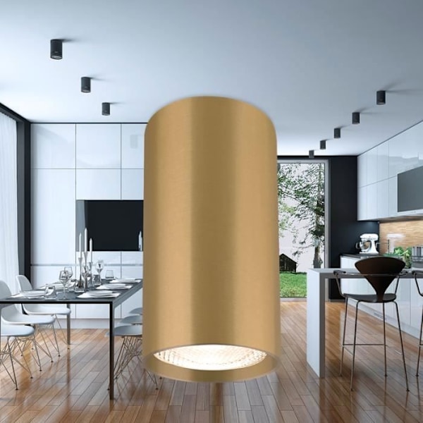 Plafonnier alu GAMA-5510C rund GU10 35W Bronze Brons