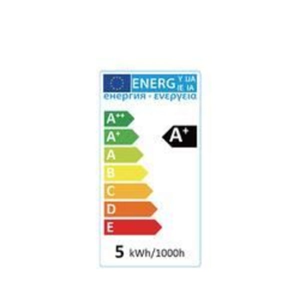 Set med 10 LED-lampor GU5.3 5W (Ekv. 32W) 4000K 110°