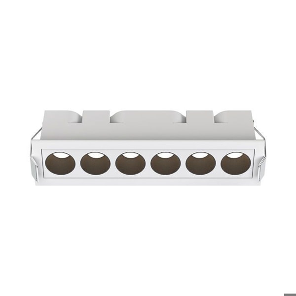 Spot LED linjär 9W 3000K 650lm IP20 Vit Vit
