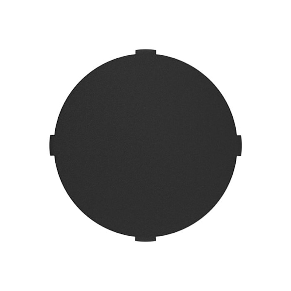 Pyöreä LED-seinävalaisin Braytron 15W 1450lm 3in1 Musta IP65 Svart