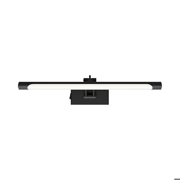 Svart LED spegelapplikation 8W 3-i-1 IP20 Svart