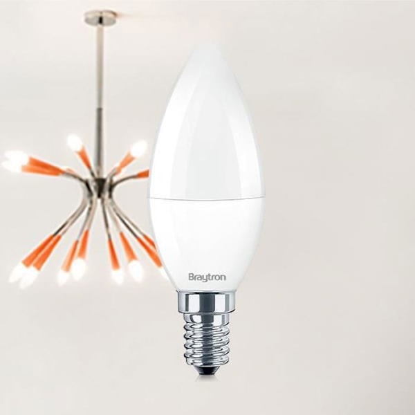 LED flamme pære 5W (Eq. 35W) E14 3000K