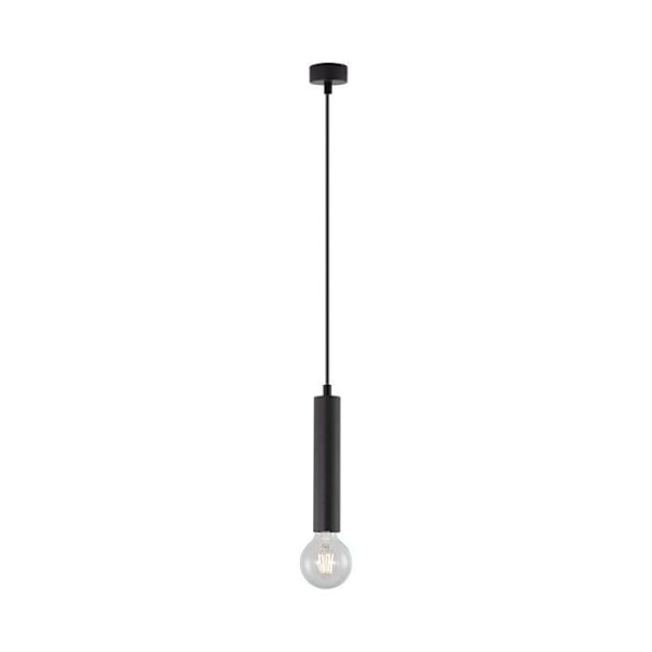 Dekorativ ophæng 1xE27 IP20 23W – Sort Svart