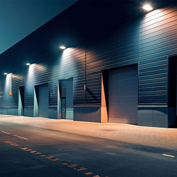 LED-projektor 20W 3-i-1 2200lm IP65 IK06 – Grå Grå