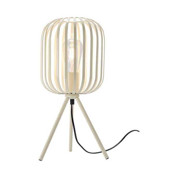 Dekorativ bordlampe 1xE27 23W IP20 – Beige