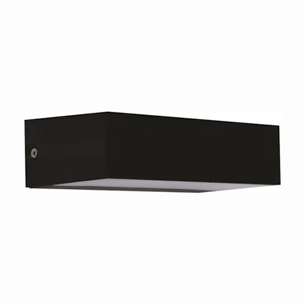 LED-seinävalaisin ANDIZ musta 9W 4200K IP65 Svart