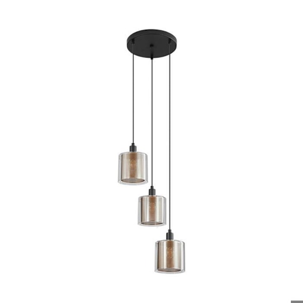 Dekorativ upphängning 3xE14 23W IP20 – Koppar Koppar