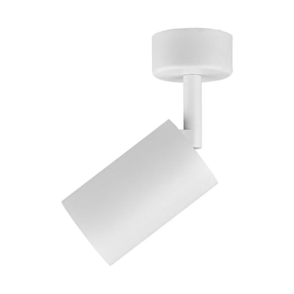 Set med 2 vita justerbara takspotlights GU10 35W Vit