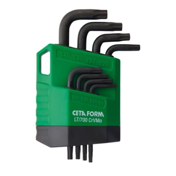 Torx-avainsetti 8 kpl, CETAFORM, L lyhyt varsi