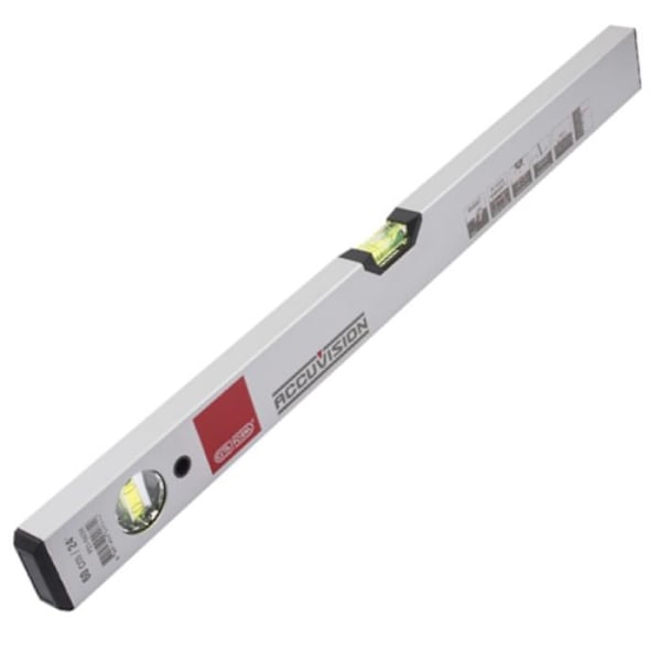 Professionellt magnetiskt vattenpass, 100cm långt, aluminium