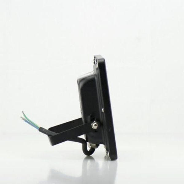LED-projektor - Ospecificerad - 10W - IP65 - 6500K - Extra platt - Aluminium Svart