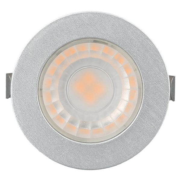 Mini pyöreä hopea LED-kohdevalo 3W 6500K IP54 Pengar