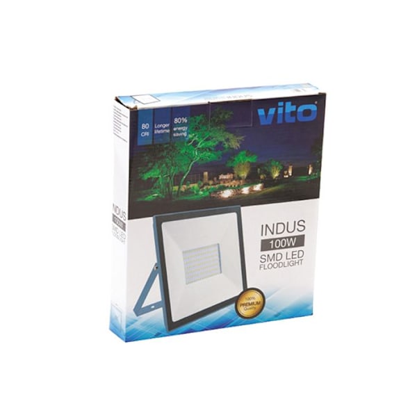 LED projektor INDUS-S med sensor 20W IP44 6000K Grå
