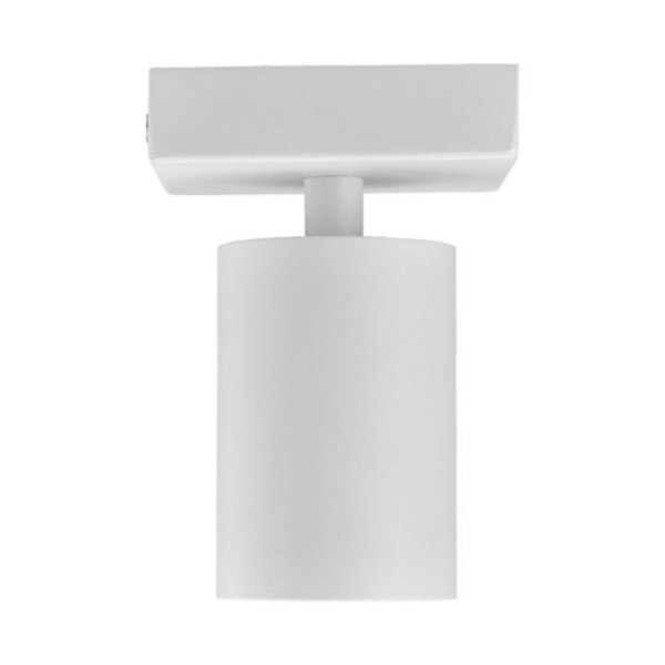 Utanpåliggande spotlight BETA-T1 Alu GU10 35W Vit Vit