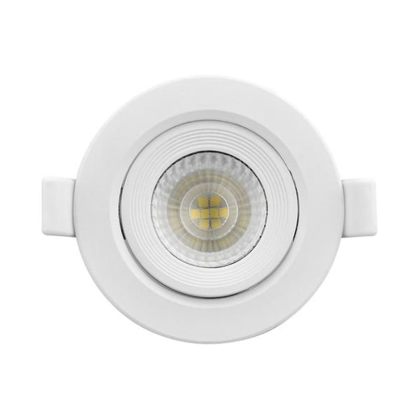 Spot LED inbyggd 10W rund vit 3-i-1 – BRAYTRON Vit