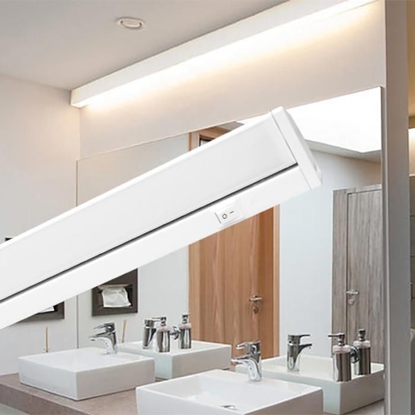 BRAYTRON Mirrora06 LED vägglampa, IP44, 12W, 900lm, 6500K, aluminium Pengar