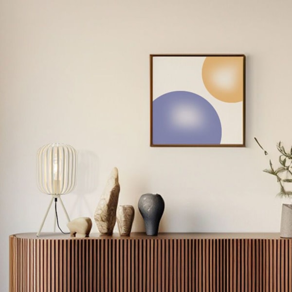 Dekorativ bordlampe 1xE27 23W IP20 – Beige