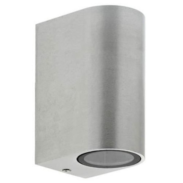 Applique SPIDER-2D 2x35W GU10 IP44 Harjattu nikkeli Borstad nickel