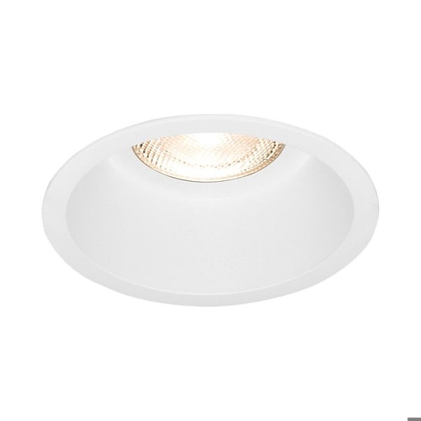 Tetra S1 rund vit fläckstöd MR16 GU10/GU5.3 Vit