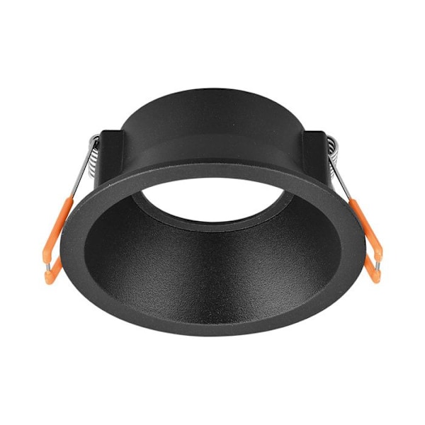Tetra S1 rund svart fläckstöd MR16 GU10/GU5.3 Svart