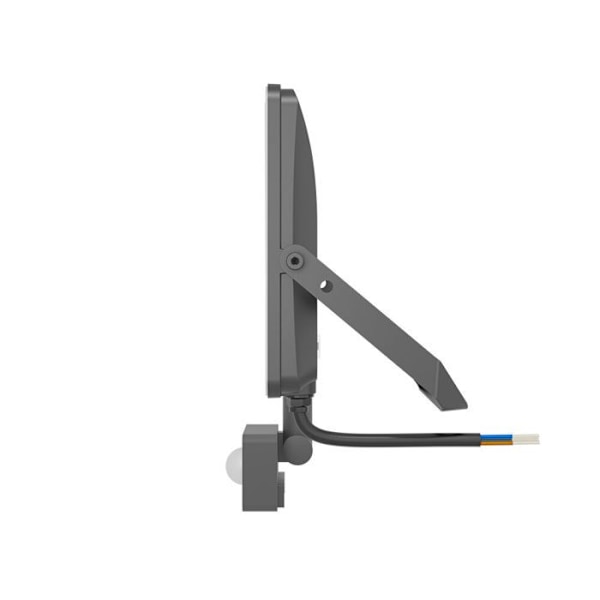 LED-projektor 30W 3300lm IP65 med rörelsedetektor – Grå Grå