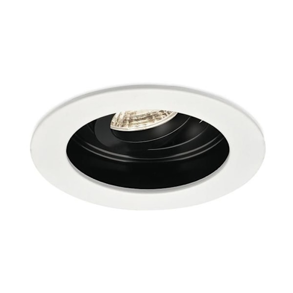Beta R3 punktstöd rund vit/svart MR16 GU10/GU5.3 vit svart