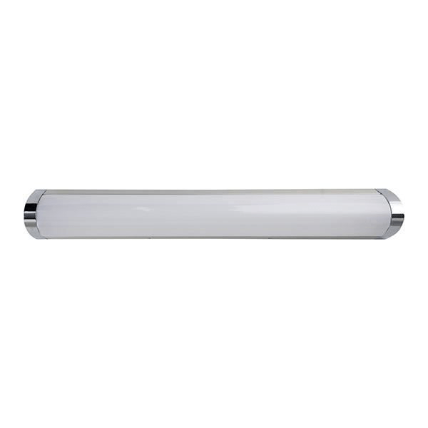 LED vägglampa för badrum 6W (Ekv. 48W) Dim Vit, krom