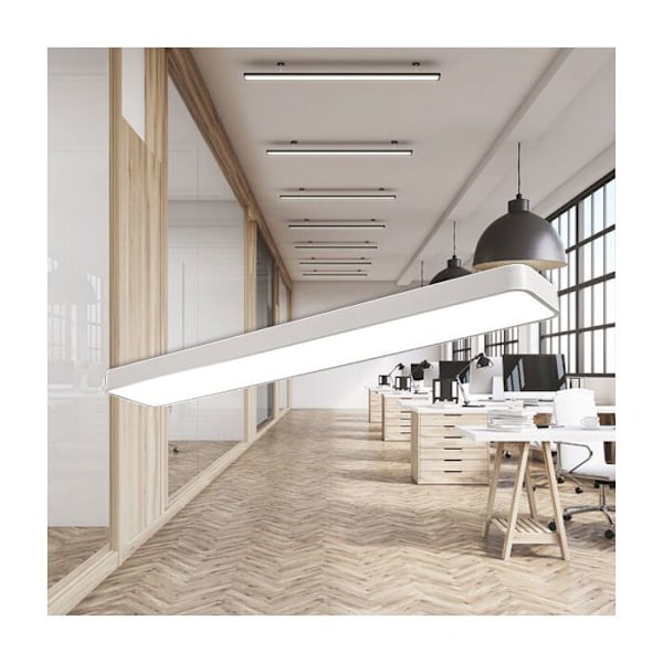 LED-dekorativ plafonniär 45W 3-i-1 4650lm Vit Vit