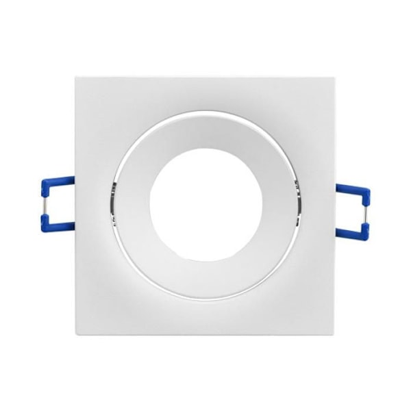BRAYTRON Tetra-E3 spotlight, fyrkantig, vit, justerbar, längd och bredd 90 mm, aluminium Vit