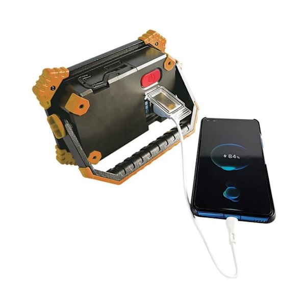 LED-projektor - Ospecificerad - 20W - 2000 lm - USB-C uppladdningsbar - IP54