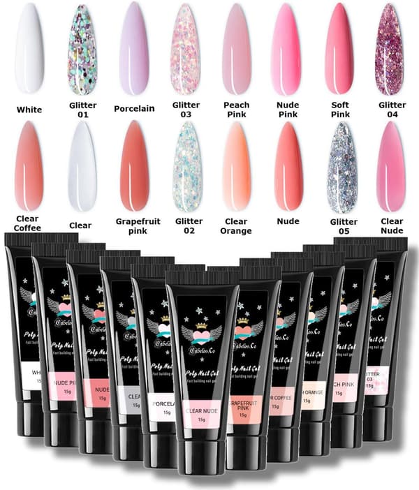 Polygel Gelnaglar 15g Rose Peach