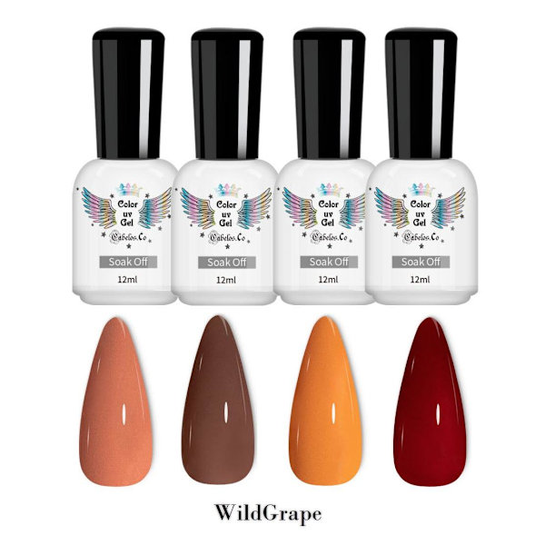 Nagellack UV Gellack Kit SugarMaple