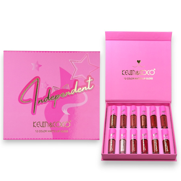 Halloween Smink Lipgloss Set 12 Pack Läppstift
