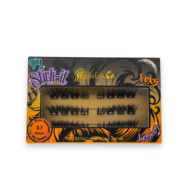 Stick-it Lashes Foxy Lösögonfransar för fransförlängning DIY Vixen Winks
