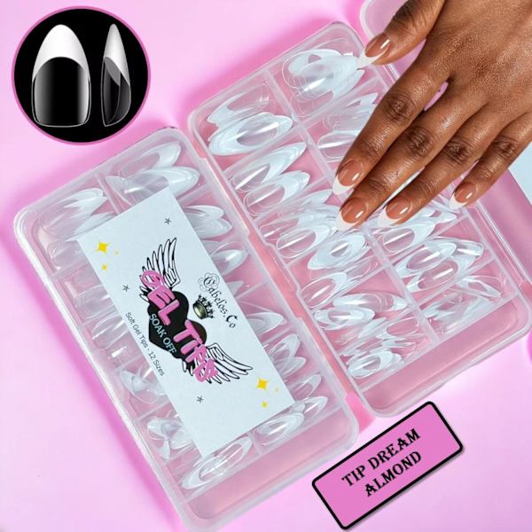 French Tip - Press-On Gel Nails Blush Pink