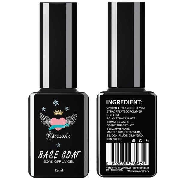 Base Coat UV Baslack 12 ml Clear