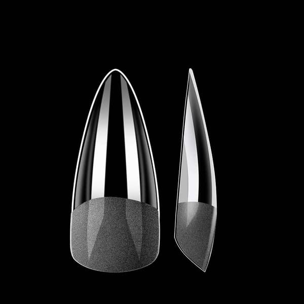 Gelé Nageltippar - Press-on Soft Gel Nail Tips Medium Stiletto