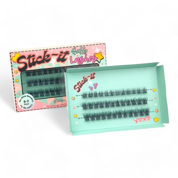 Stick-it Press-on Fransar – Förlimmade Lösögonfransar Utan Lim Dear Diary