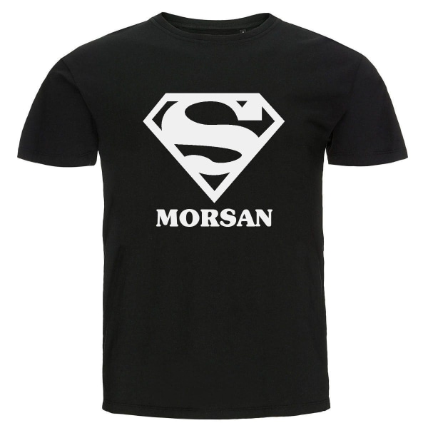 T-shirt - Super morsan Black Storlek XL