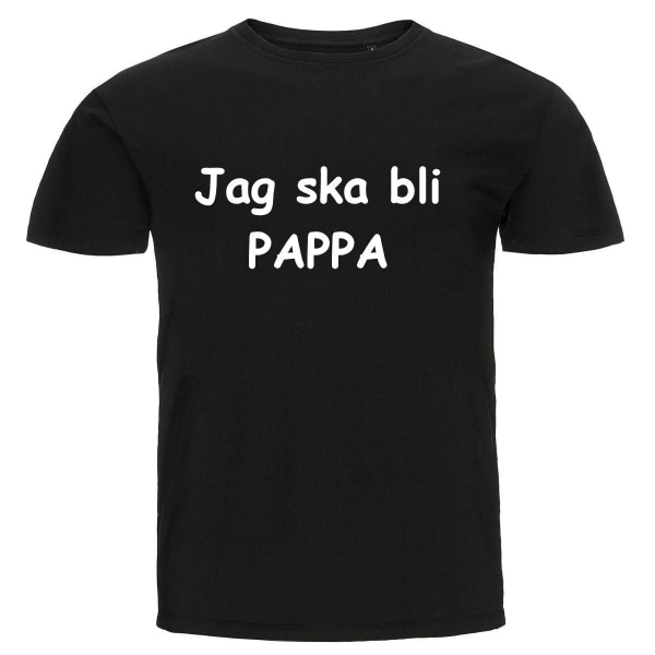 T-shirt - Jag ska bli pappa Black XL